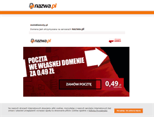 Tablet Screenshot of motoklamoty.pl